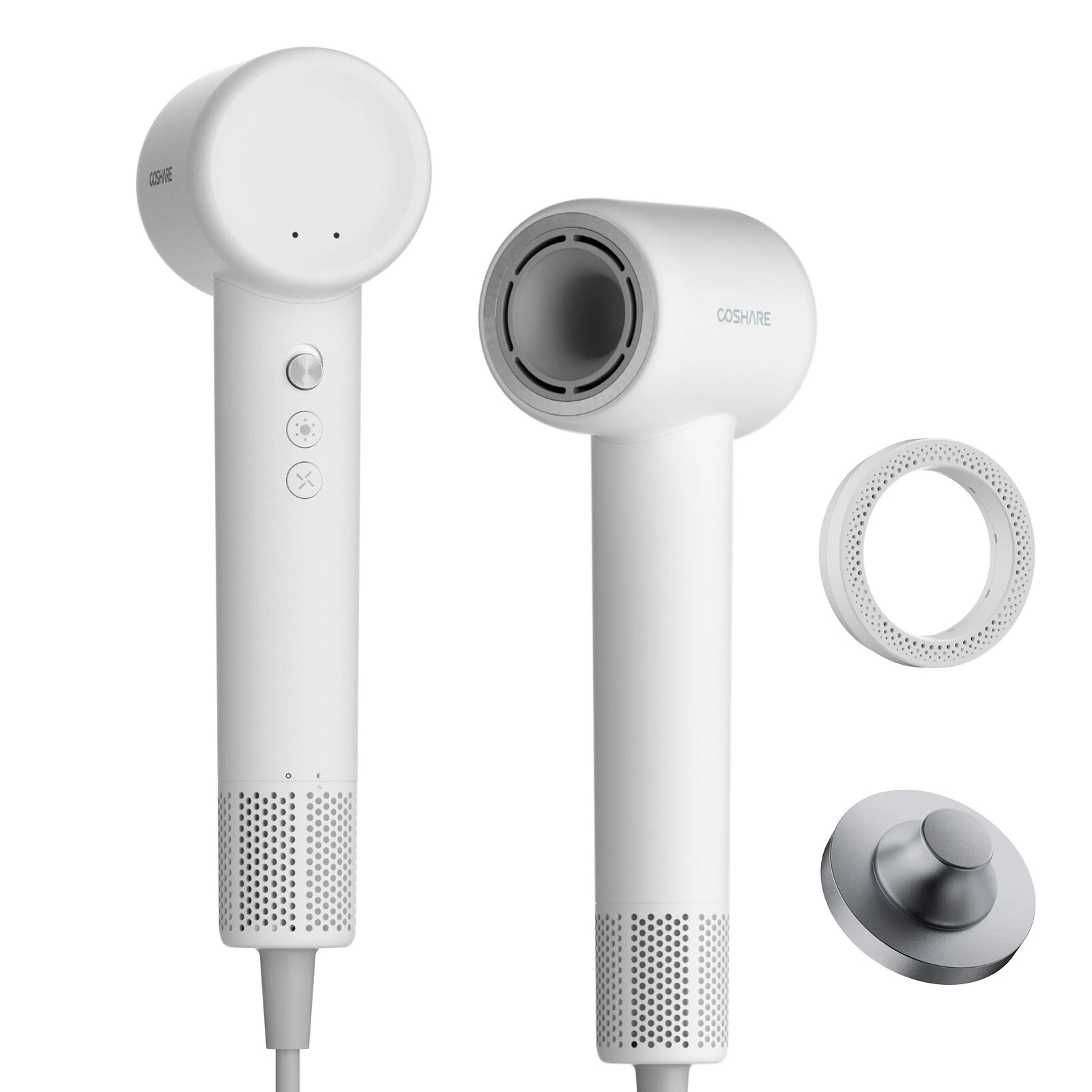 (image for) COSHARE HD20E 1300W Hair Dryer 110,000 RPM 600 Million/cm&sup3; Negative Ions Mini Hair Dryer High-Speed Drying