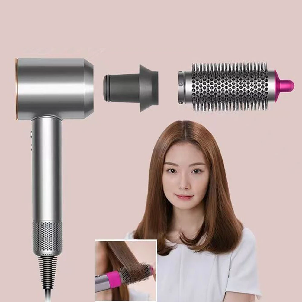 (image for) Cylinder Comb Part For Dyson Hair Dryer Adapter Fluffy Styling Roller Comb Nozzle for Dyson Styler HS01 HS05 Models